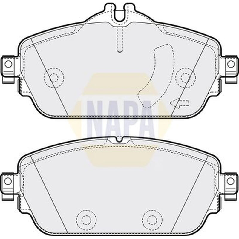 NAPA Front Brake Pad Set fits Mercedes-Benz C-Class 2013-2023