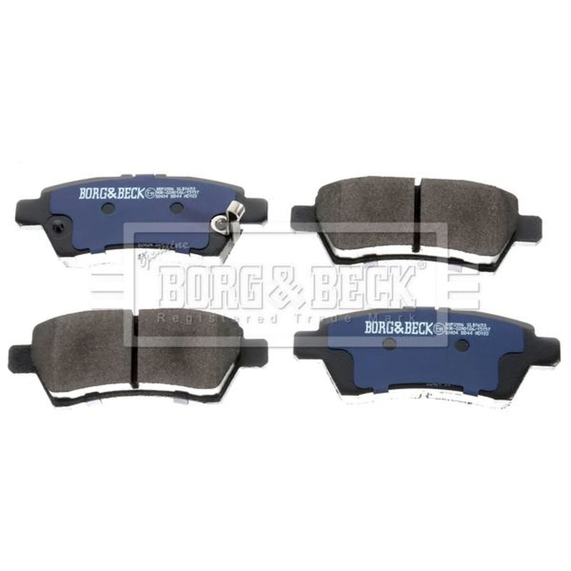 Borg & Beck Front & Rear Brake Discs & Pads fits Nissan Pathfinder III 2010 on