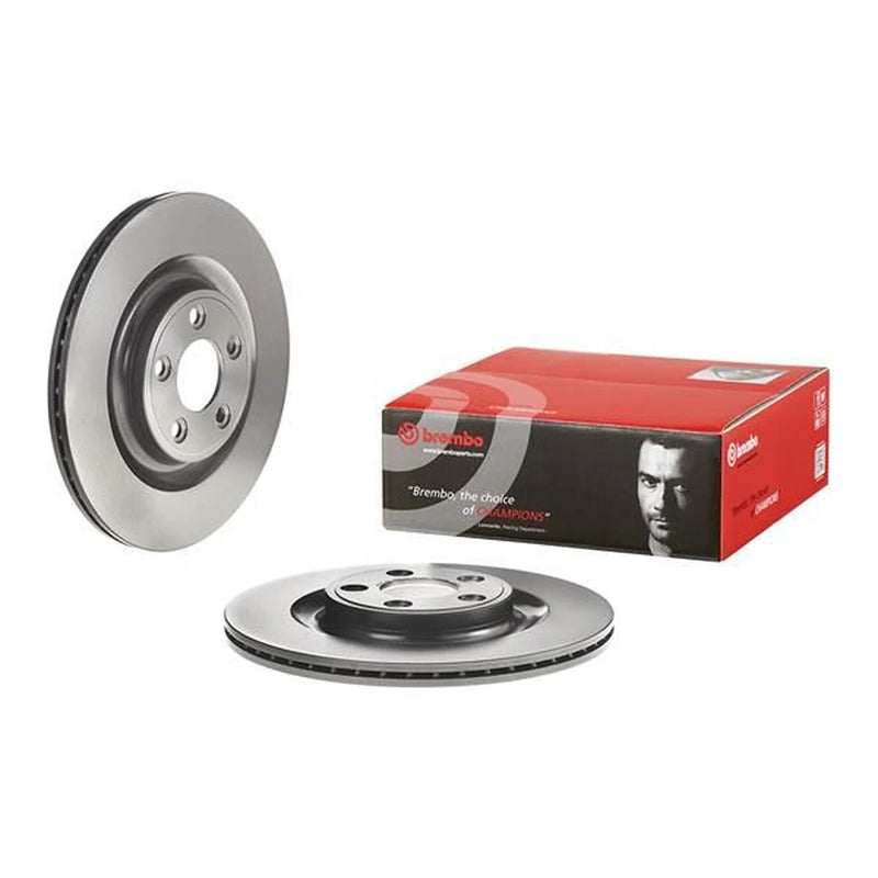 Brembo 2 x Rear Brake Discs 09.D061.11-x2