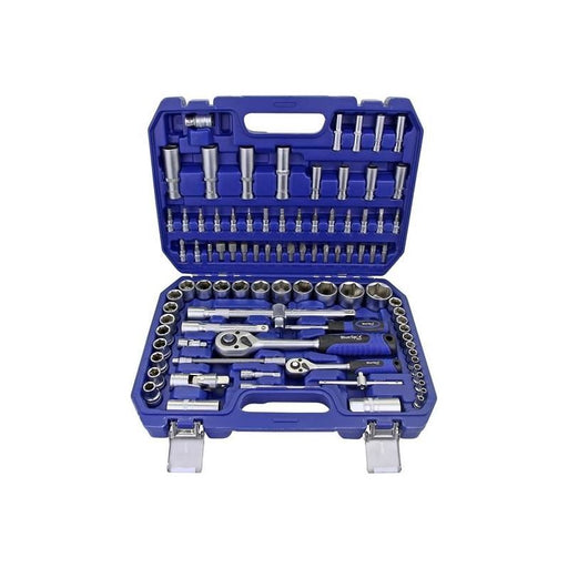 Bluespot Tools 1/2in & 1/4in Metric Socket Set, 94 Piece BlueSpot Tools - Dynamic Drive