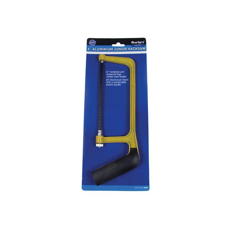 Bluespot Tools Junior Hacksaw Aluminium 150mm (6in) BlueSpot Tools - Dynamic Drive
