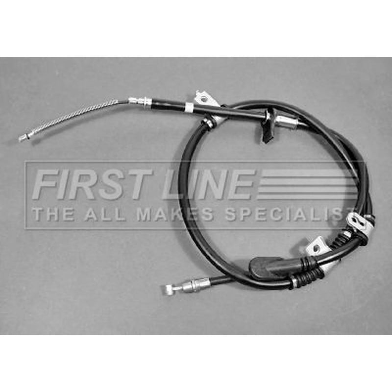First Line Handbrake Cable Left Rear fits Hyundai Lantra 1995-2000