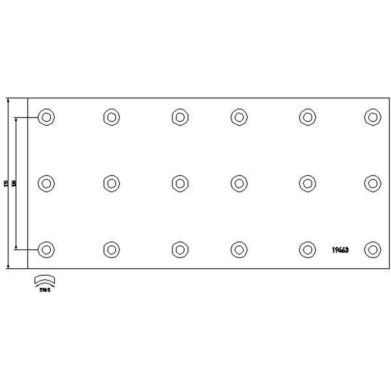 Textar Textar Cv Brake Lining Set 1946301