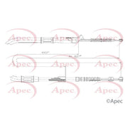 Apec Handbrake Cable Right Rear CAB1686