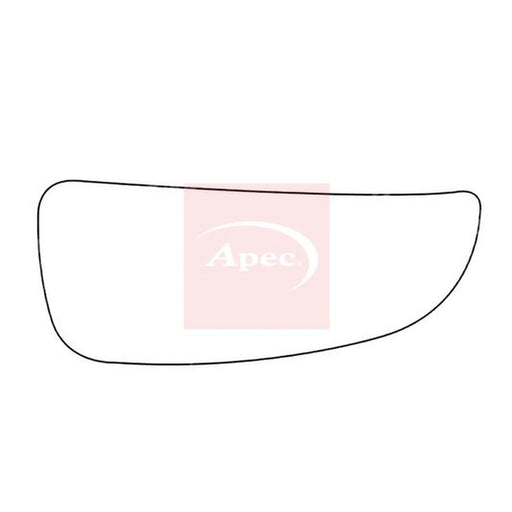 Apec Exterior Wing Mirror Glass Right AMS2822
