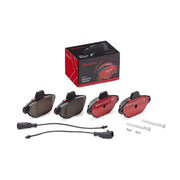 Brembo 4 x Front Brake Pad Set fits Fiat 500 2007 on 1.2