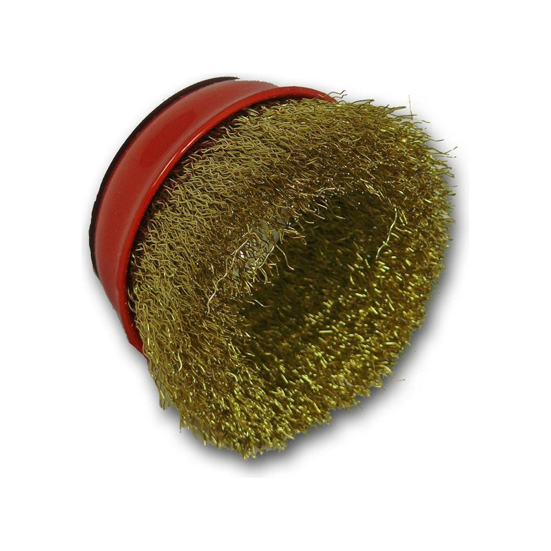 Abracs ABWB07510C1.5 Wire Brush Crimp Cup - 75mm Diameter x M10-0.3 Wire Gauge ABRACS - Dynamic Drive