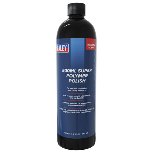 Sealey Super Polymer Polish 500ml SCS702 Sealey - Dynamic Drive