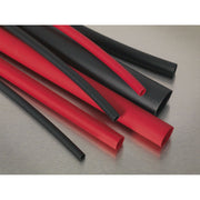 Sealey Heat Shrink Tubing Asstmt 72pc Black & Red Adh Lined 200mm HSTAL72BR Sealey  - Dynamic Drive