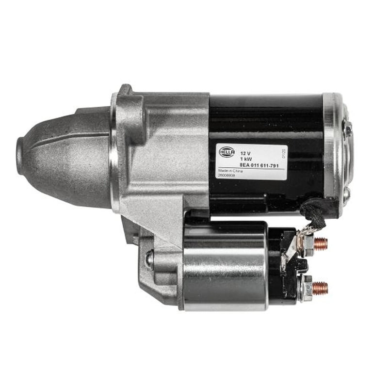 Hella Starter Motor 12V 1kW 10 Teeth fits Suzuki Splash 2008 on 1.2