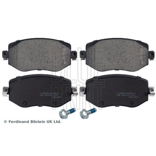 Blue Print Front Brake Pad Set fits Renault Megane IV 2015 on 1.2 1.5 1.6