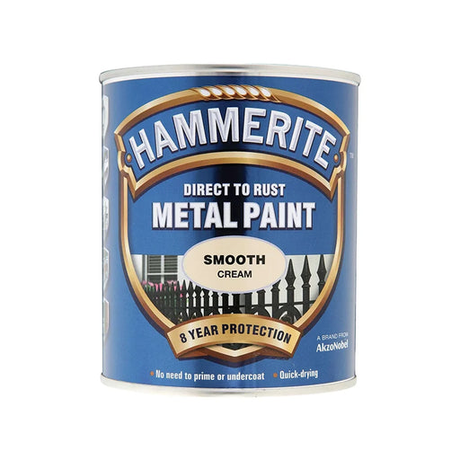 Hammerite Direct To Metal Paint 750ml Cream