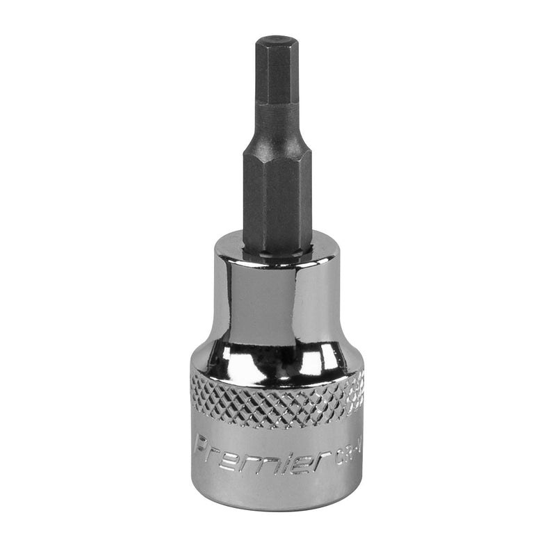 Sealey Hex Socket Bit 4mm 3/8"Sq Drive SBH007 Sealey - Dynamic Drive