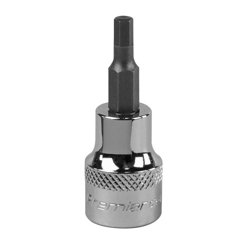 Sealey Hex Socket Bit 4mm 3/8"Sq Drive SBH007 Sealey - Dynamic Drive