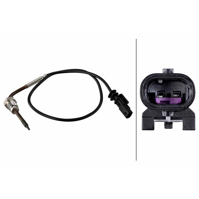 Hella Exhaust Gas Temperature Sensor after soot particulat fits Chrysler Sebring