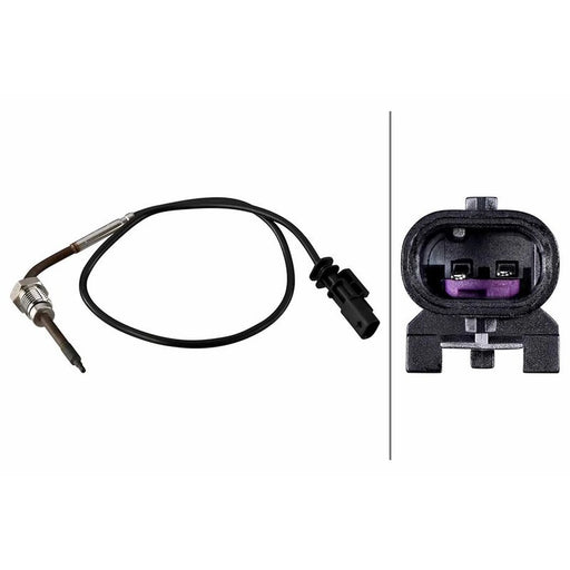 Hella Exhaust Gas Temperature Sensor after soot particulat fits Chrysler Sebring