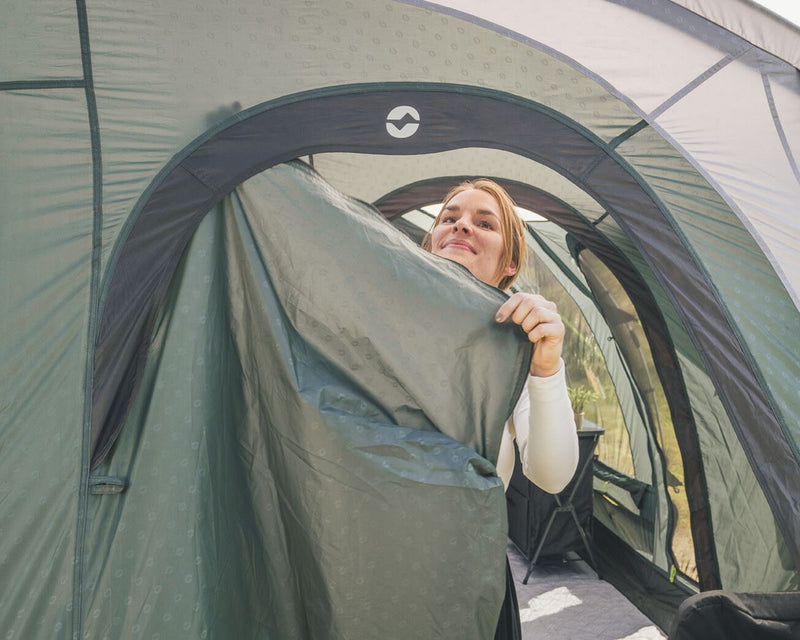 Outwell Nevada 5 Pole Tent Green 5 Person Outwell - Dynamic Drive
