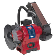 Sealey Bench Grinder150mm with 50mm Belt Sander & Work Light 250W/230V BG150BS Sealey - Dynamic Drive
