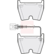 Apec Front Brake Pad Set PAD2121