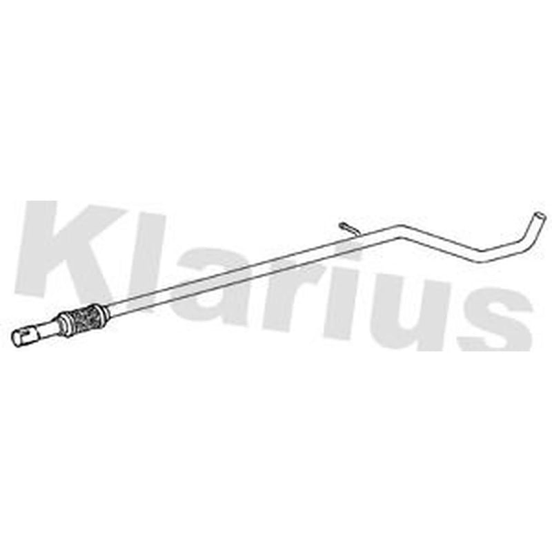 Klarius Exhaust Pipe OD fits Fiat Panda 2003 on 1.1 1.2