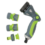 Silverline Soft-Grip Spray Gun Quick Connect Set 5pce 5pce 829557 Silverline  - Dynamic Drive