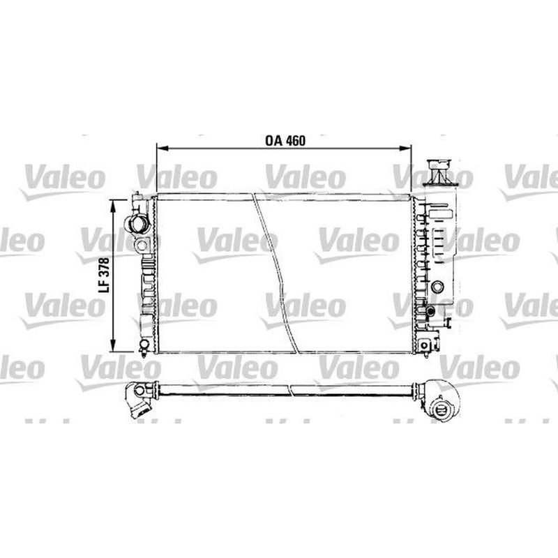 Valeo Engine Radiator 730572
