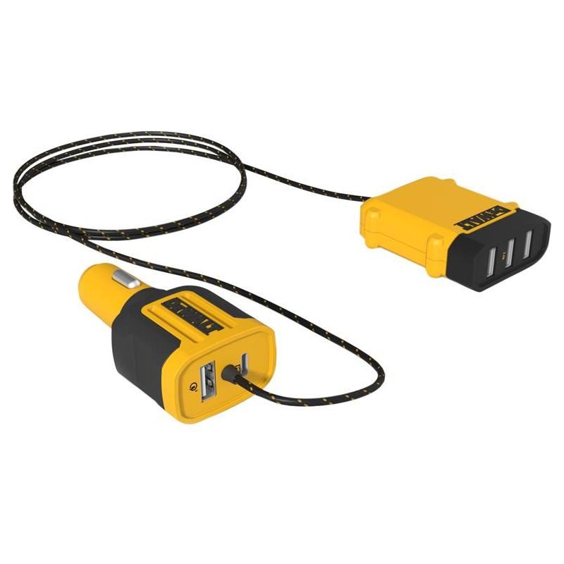 Dewalt Telecoms 5-Port Front and Back Seat USB Charger DEWALT Telecoms - Dynamic Drive