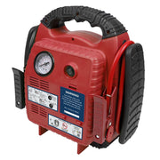 Sealey RoadStartï Emergency Jump Starter with Air Compressor 12V 900 Peak Amps Sealey - Dynamic Drive