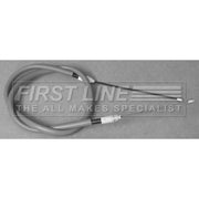 First Line Handbrake Cable Left Rear fits Renault Megane I Grandtour 1999-2003