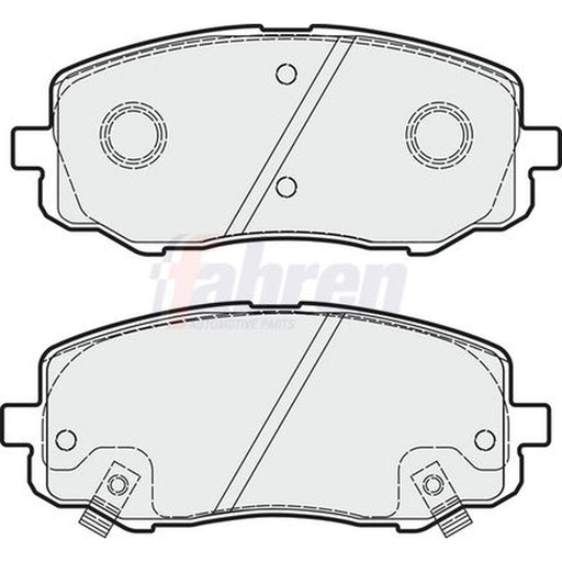 Fahren Front Brake Pad Set FBP3618