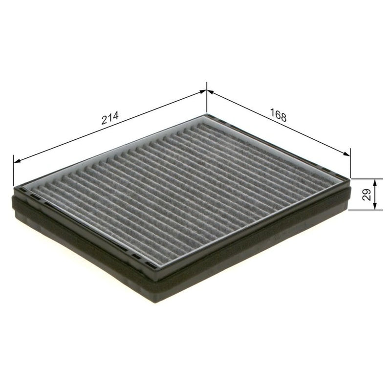 Bosch Cabin Air Filter (Pollen Filter) fits Mazda Demio 1998-2003 1.3 1.5