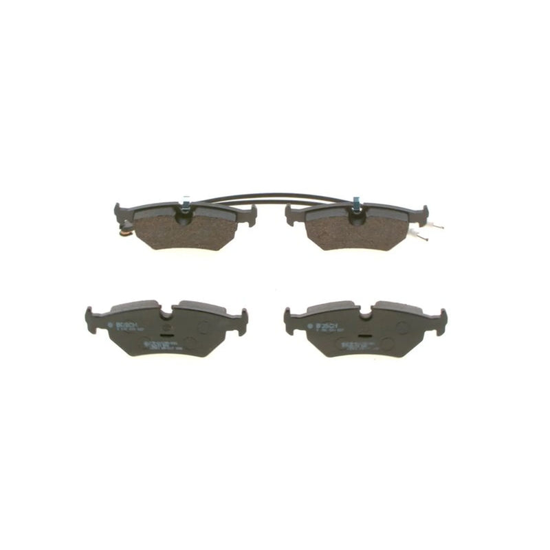 Bosch Front & Rear Pads fits Fiat Ulysse 1994-2002 1.9 2.0