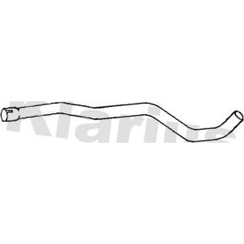 Klarius Exhaust Pipe OD fits Fiat 500 2007 on 1.3