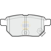 NAPA Rear Brake Pad Set NBP1036