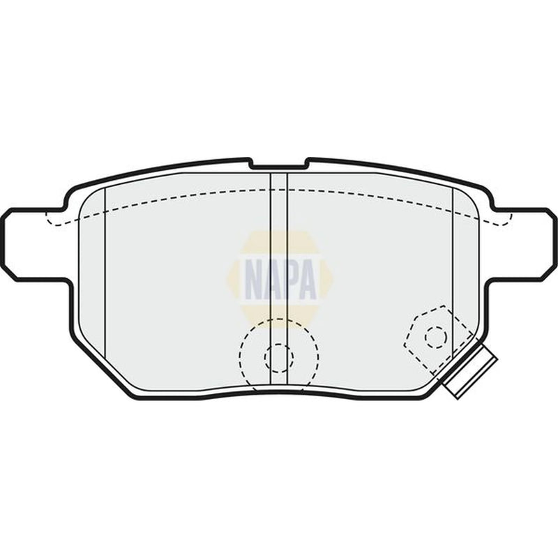 NAPA Rear Brake Pad Set NBP1036