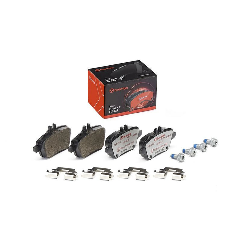 Brembo 4 x Rear Brake Pad Set fits Mercedes-Benz A-Class 2012-2018