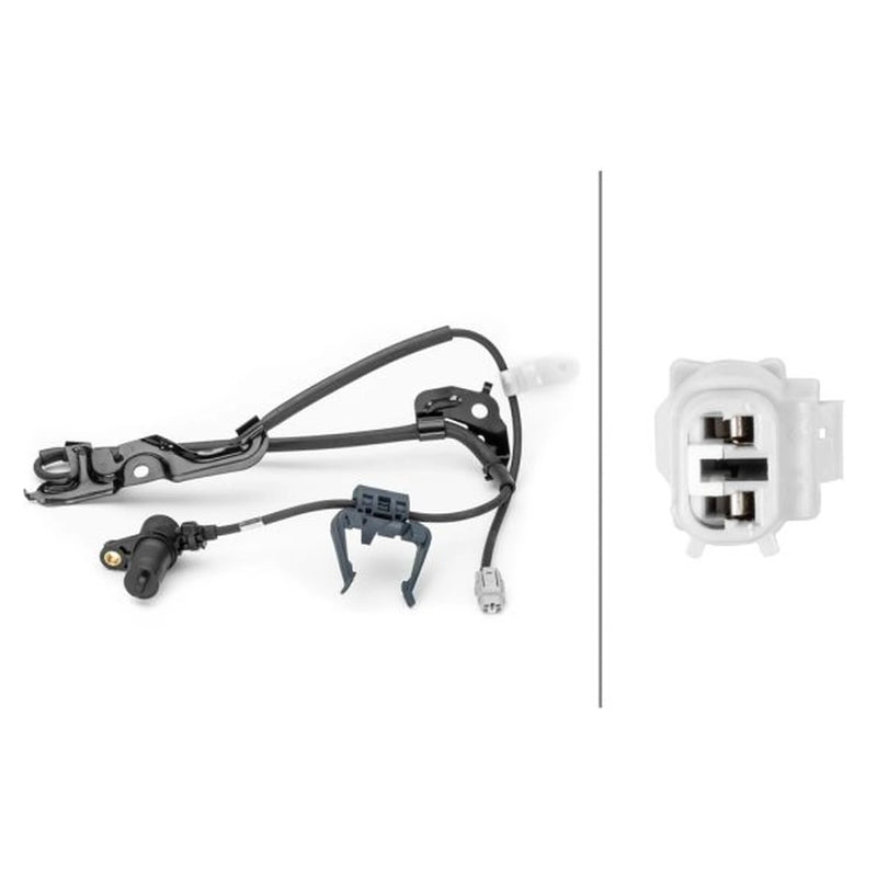 Hella ABS Wheel Speed Sensor Front fits Toyota Camry 2006-2011 2.4