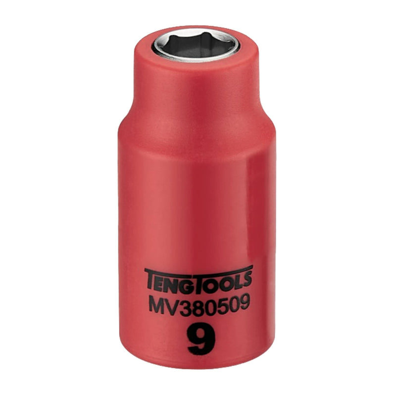 Teng Tools 3/8" Insulated Socket 9mm Teng Tools - Dynamic Drive