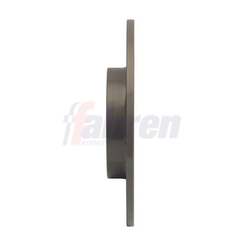 Fahren 2 x Solid Brake Discs fits Honda Civic X 2016-2022 1.0 1.5 1.6