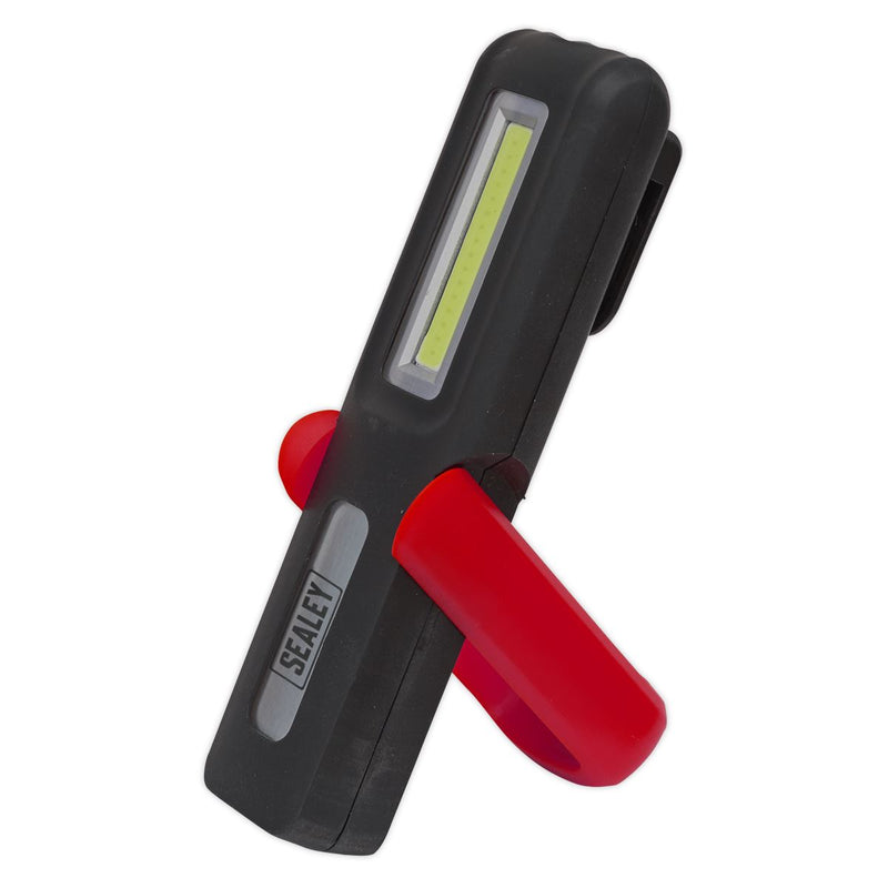Sealey LED317 Rechargeable 3W COB + 3W LED Inspection Lamp Magnetic Base Sealey  - Dynamic Drive