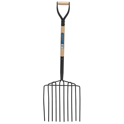 Draper 10 Prong Potato Fork with Wood Shaft and MYD Handle 34227 Draper - Dynamic Drive