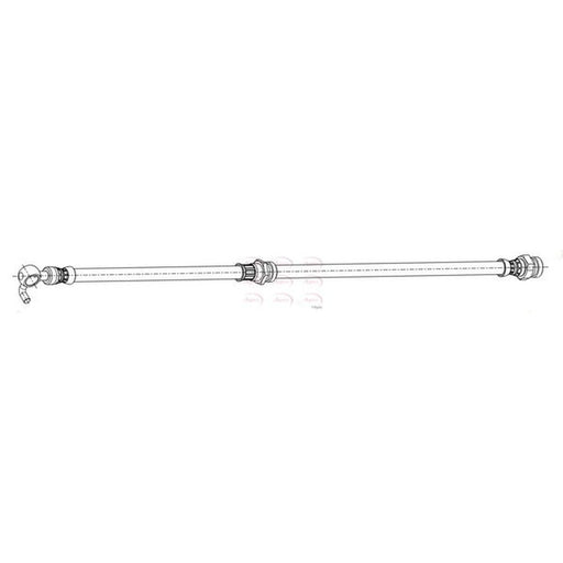 Apec Brake Hydraulic Hose Line Front Left HOS4498