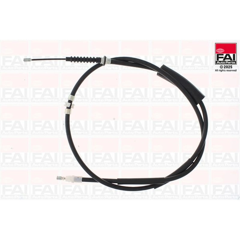 FAI Handbrake Cable Left Rear fits Ford Mondeo 2000-2007 1.8 2.0 2.2 2.5 3.0