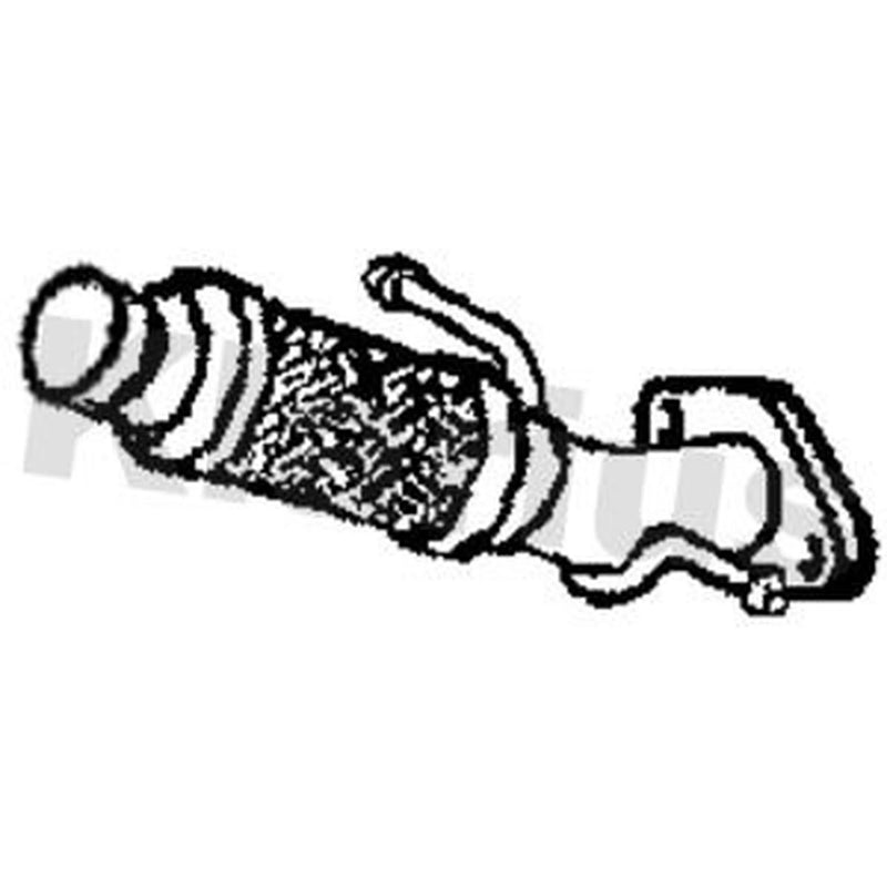Klarius Exhaust Pipe OD fits Ford Galaxy II 2006-2015 2.0