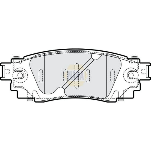 NAPA Rear Brake Pad Set NBP1993