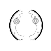 Bosch Brake Shoe Set Axle Kit fits Fiat 500 1960-1976 0.5 0.6