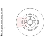 Apec Front Brake Vented Discs & Pads fits Mercedes-Benz Gl-Class 2006-2012