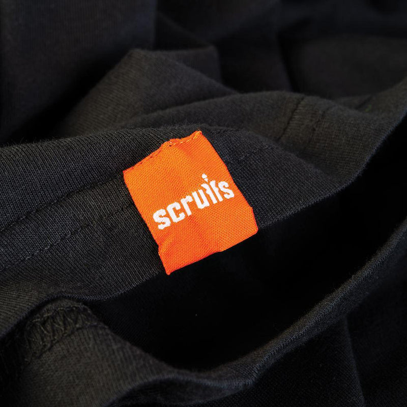 Scruffs Eco Worker T-Shirt Black XXL Scruffs - Dynamic Drive
