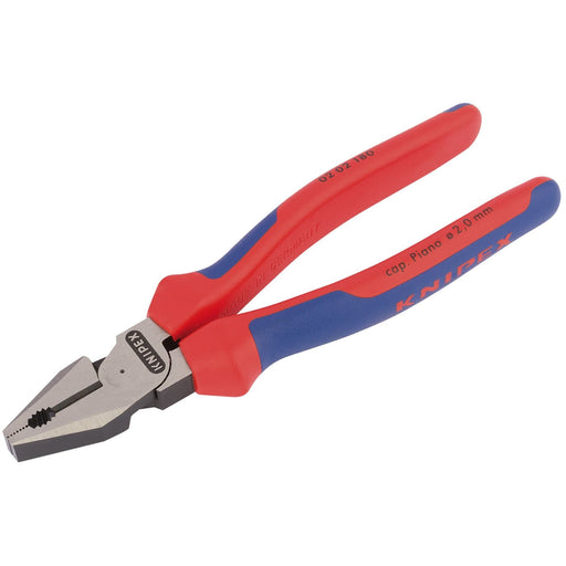 Draper Knipex 02 02 180 SB High Leverage Combination Pliers, 180mm 49172 Draper - Dynamic Drive