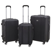 Dellonda 3-Piece Lightweight ABS Luggage Set with TSA Lock Dellonda  - Dynamic Drive